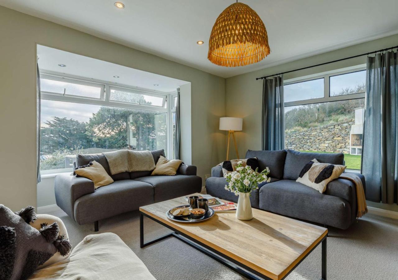 Villa Dene Court à Mawgan Porth Extérieur photo